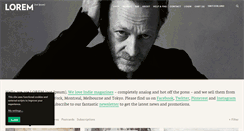 Desktop Screenshot of loremnotipsum.com