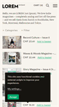 Mobile Screenshot of loremnotipsum.com